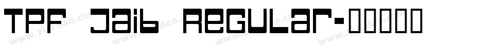 TPF Jaib Regular字体转换